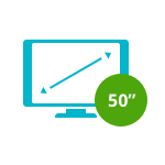 50 to 60 <br> Inch TVs