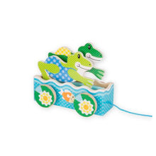 Load image into Gallery viewer, Melissa &amp; Doug First Play Friendly Frogs Pull Toy
