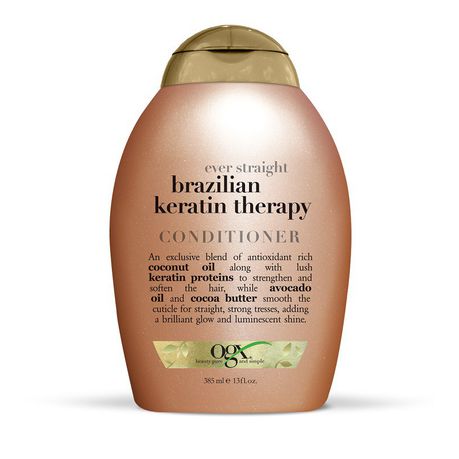 Ogx Brazilian Keratin Smooth Conditioner - 385ml Buy Online in Zimbabwe thedailysale.shop
