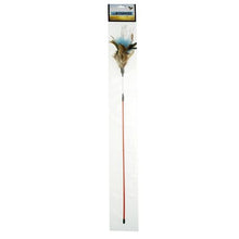 Load image into Gallery viewer, zaBouncer - 66cm long Feather Teaser with Crinkle Paper - Blue
