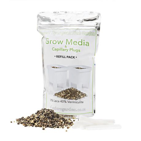 HYDROPONIC Indoor Herb Garden Grow Media and Capillary Plug Refill bag. Buy Online in Zimbabwe thedailysale.shop
