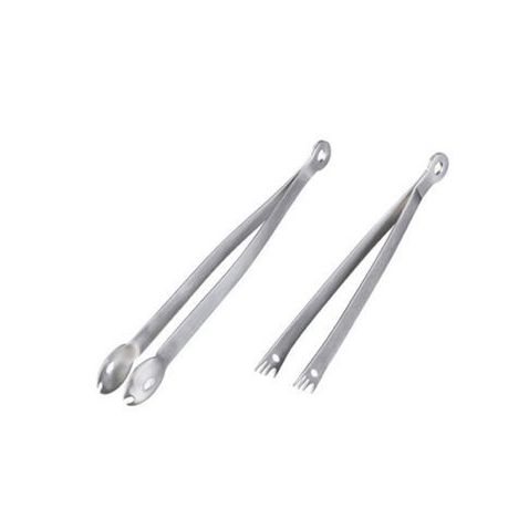 Progressive Kitchenware - Set Of 2 Vegetable Tongs - Grey