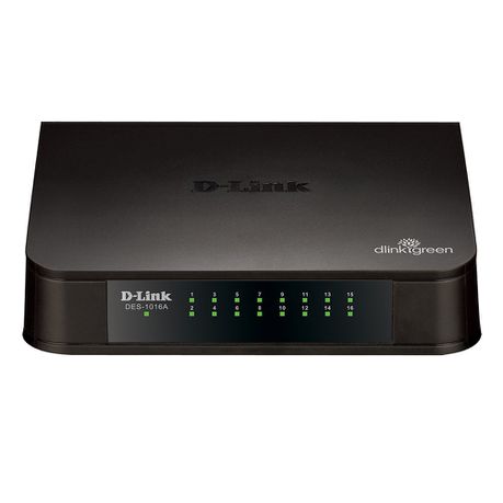 D-Link 16-port 10/100Mbps Unmanaged Switch Buy Online in Zimbabwe thedailysale.shop
