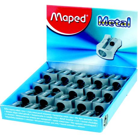 Maped Classic 1 Hole Metal Sharpener - Box of 20 Buy Online in Zimbabwe thedailysale.shop