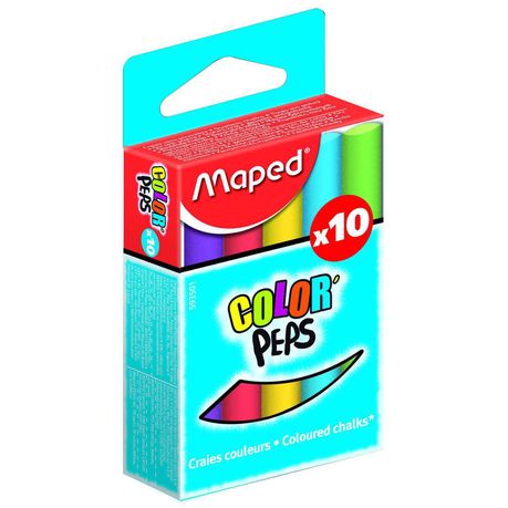 Maped Colour Chalk 10's Buy Online in Zimbabwe thedailysale.shop
