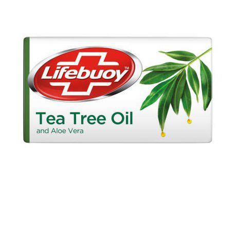 Lifebuoy Germ Protection Tea Tree & Aloe Vera Soap Bar 175gr (6 Bars)