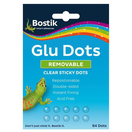 Bostik Glu Dots Removable 64 (Pack of 12) Buy Online in Zimbabwe thedailysale.shop