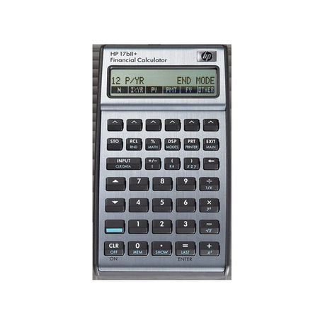 HP 17BII+ Business Calculator (Algebraic or RPN)