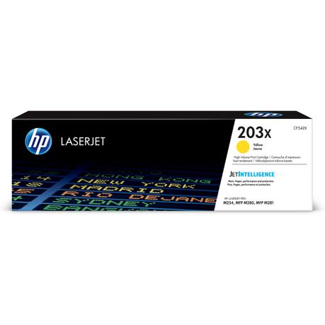 HP 203X High Yield Yellow LaserJet Toner Cartridge Buy Online in Zimbabwe thedailysale.shop