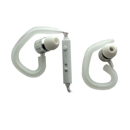 PowerUp Boomburst Earphones - White/Silver
