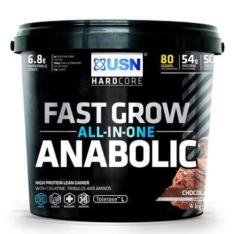 USN Fast Grow Anabolic Chocolate Gro030 - 4kg