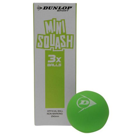 Dunlop Competition Mini Squash Ball Buy Online in Zimbabwe thedailysale.shop