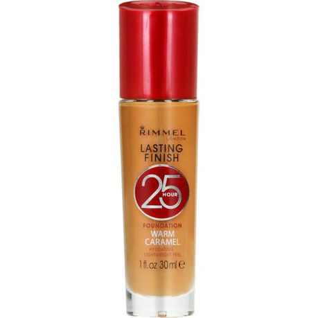 Rimmel Last Finish 25H Foundation - Warm Caramel Buy Online in Zimbabwe thedailysale.shop