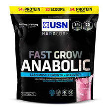 Load image into Gallery viewer, USN Fast Grow Anabolic - Strawberry 1kg
