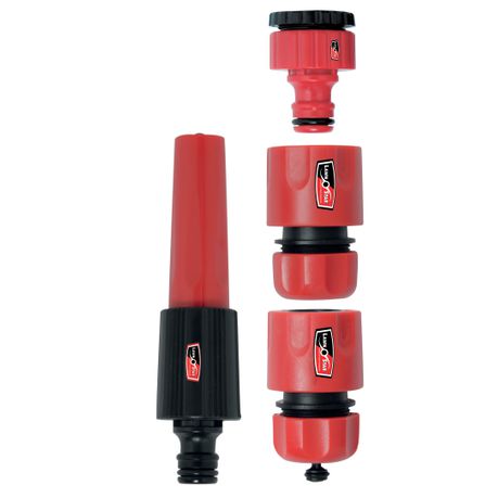 Lawn Star - Adjustable Hand Nozzle & 3 Piece Connecter Starter Set Buy Online in Zimbabwe thedailysale.shop