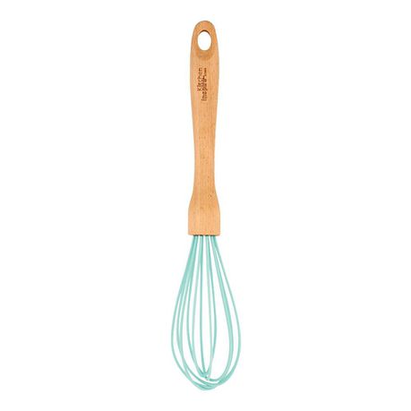 Kitchen Inspire - Inspire Beachwood and Silicone Whisk - 25cm