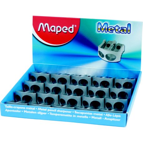 Maped Double Hole Metal Pencil Sharpeners - Box of 20 Buy Online in Zimbabwe thedailysale.shop