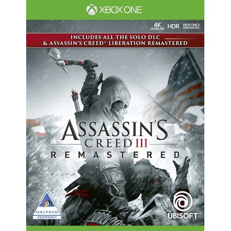 Assassins Creed 3 Remastered (Incl Ac Liberation)(Xbox One)