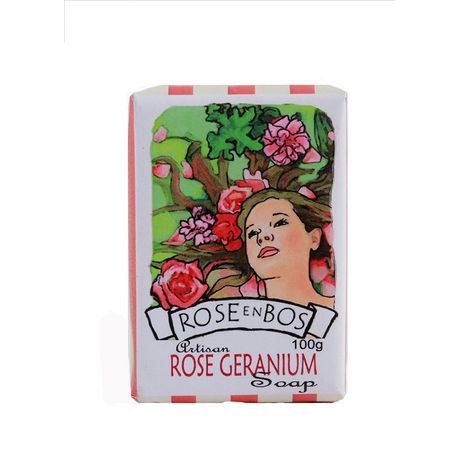 Rose en Bos Rose Geranium Soap - 100g
