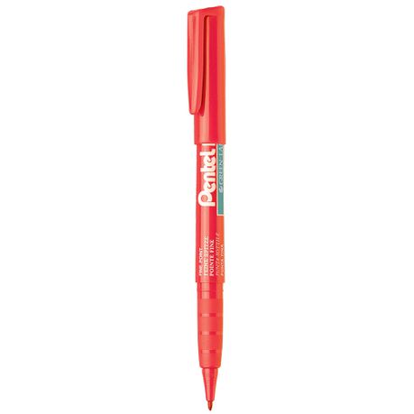 Pentel Fine Permanent Marker - Red Buy Online in Zimbabwe thedailysale.shop