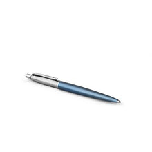 Load image into Gallery viewer, Parker Jotter Ballpoint Pen - Waterloo Blue Chrome Trim

