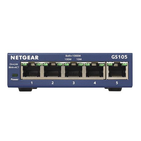 Netgear 5x 10/100/1000 Prosafe Gigabit Ethernet Switch Buy Online in Zimbabwe thedailysale.shop