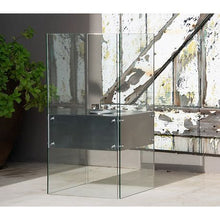Load image into Gallery viewer, 1green Freestanding Bio-Ethanol Fireplace - Stainless Steel &amp; Glass
