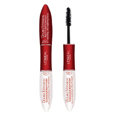 LOreal Double Extend Beauty Tubes Mascara - Black 01 Buy Online in Zimbabwe thedailysale.shop