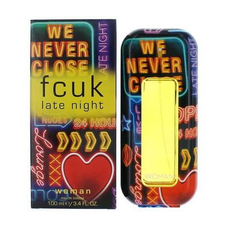 Fcuk Late Night Eau De Toilette Spray for Women 100ml (Parallel Import) Buy Online in Zimbabwe thedailysale.shop
