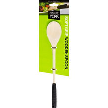 Load image into Gallery viewer, House of York - Wooden Soft Grip Spoon
