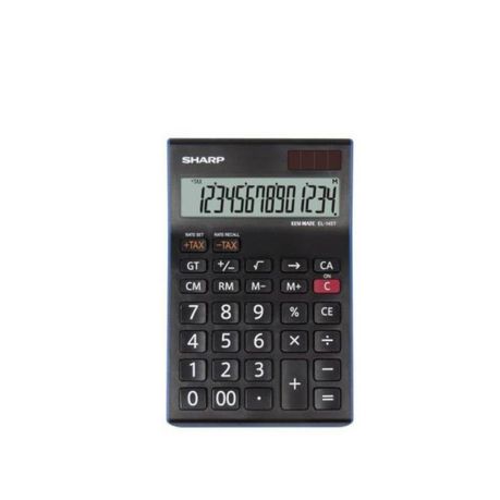 Sharp EL-145T Desktop Calculator Buy Online in Zimbabwe thedailysale.shop