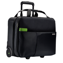 Load image into Gallery viewer, Leitz Complete Smart Traveler Carry-On Trolley Bag - Black

