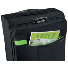 Load image into Gallery viewer, Leitz Complete Smart Traveler 4-Roll Carry-On Trolley Bag - Black
