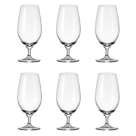Leonardo Beer Glass Cheers Bar 450ml - Set of 6