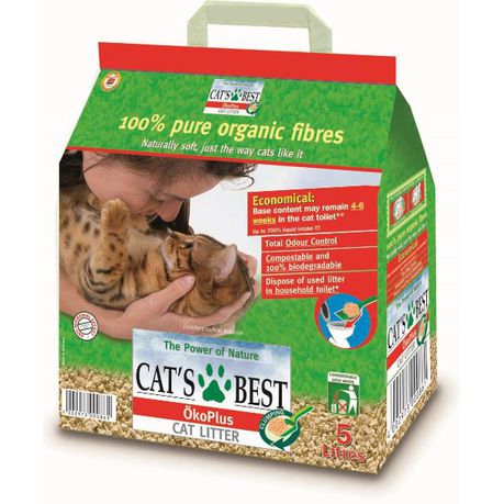 Cats Best - Original - Oko Plus - ECO Clumping Cat Litter Buy Online in Zimbabwe thedailysale.shop