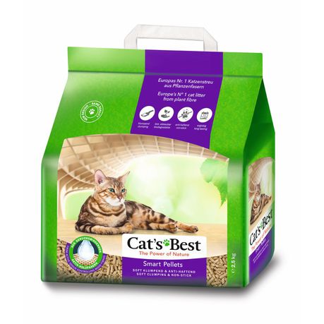 Cat's Best - Smart Pellets 2.5Kg/ 5L Clumping ECO cat litter Buy Online in Zimbabwe thedailysale.shop