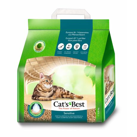 Cat's Best - Sensitive 2.9Kg Clumping ECO cat litter Buy Online in Zimbabwe thedailysale.shop