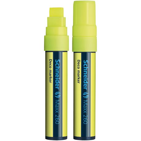 Schneider Maxx 260 Deco Marker - Yellow Buy Online in Zimbabwe thedailysale.shop