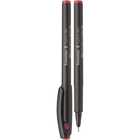 Schneider Topliner 967 0.4mm Fineliner - Red Buy Online in Zimbabwe thedailysale.shop