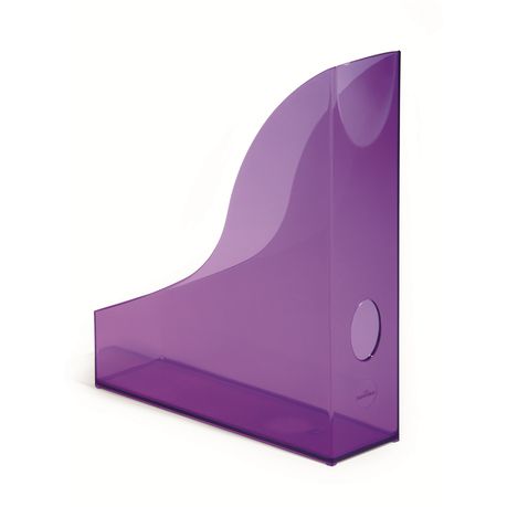 Durable Magazine Rack - Translucent Purple Buy Online in Zimbabwe thedailysale.shop