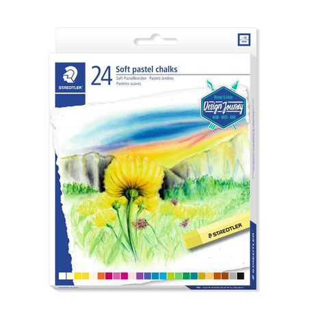 Staedtler Soft pastel chalk 24pcs Buy Online in Zimbabwe thedailysale.shop