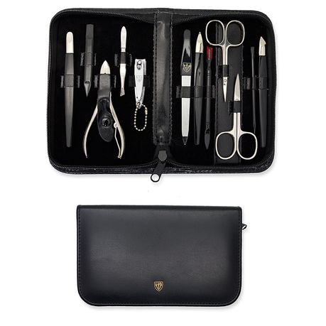 Kellermann 3 Swords Manicure Set Black 5205 PN