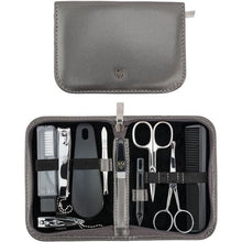 Load image into Gallery viewer, Kellermann 3 Swords Gents Manicure Set - Silver
