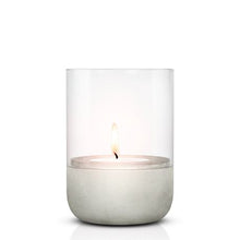 Load image into Gallery viewer, Blomus Candle Holder Concrete &amp; Glass Calma - Small
