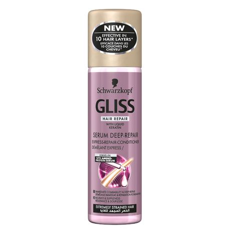 Schwarzkopf Gliss Serum Deep Repair Express Repair Serum - 100ml