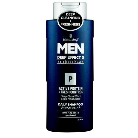 Schwarzkopf MEN Active Protein Shampoo 250ml- Normal Hair Buy Online in Zimbabwe thedailysale.shop