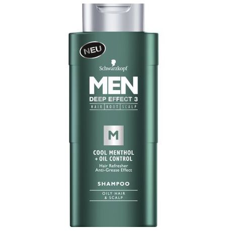 Schwarzkopf MEN Cool Menthol Shampoo 250ml- Oily Hair Buy Online in Zimbabwe thedailysale.shop