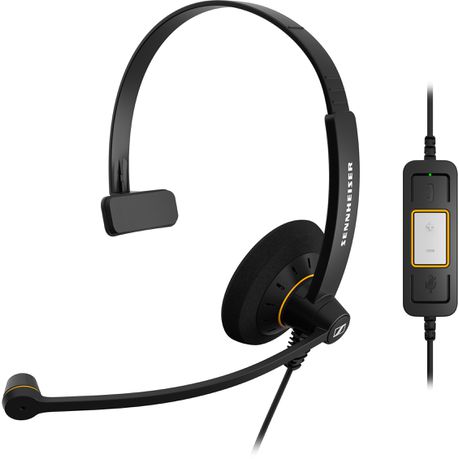 Sennheiser SC30 USB ML Monaural UC Headset - Black Buy Online in Zimbabwe thedailysale.shop