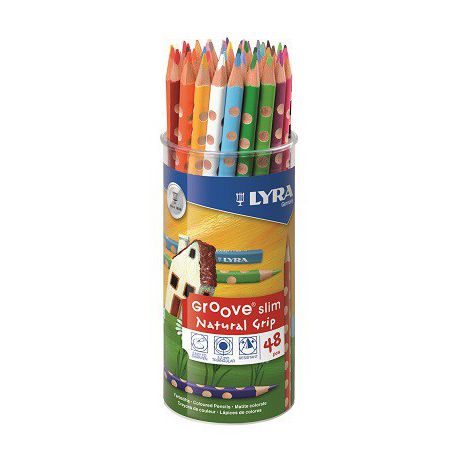 Lyra Groove Slim 48 (2x24) Colour Pencils Buy Online in Zimbabwe thedailysale.shop