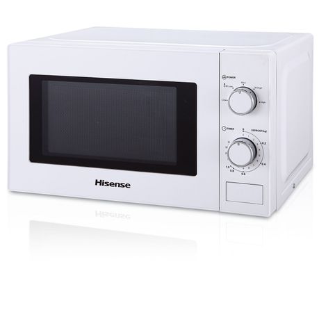 Hisense - 20 Litre Microwave Oven - White Buy Online in Zimbabwe thedailysale.shop